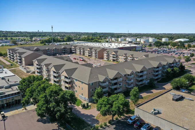 Aerial view of Dakota Pointe