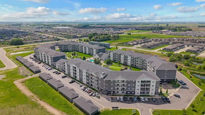 Aerial view of Graystone Heights